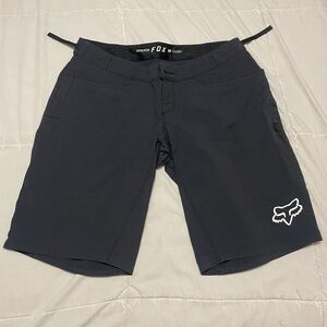 Fox Indicator Black Apparel biking shorts with liner